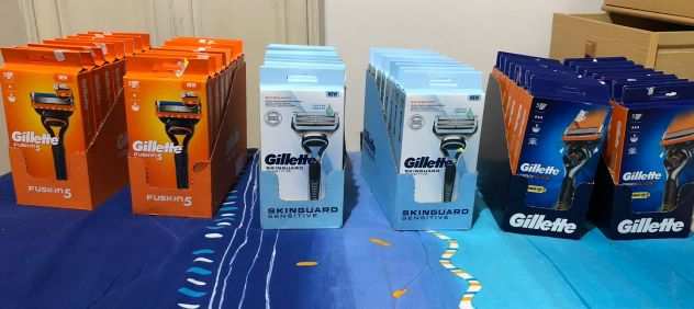 Gillette proglide,fusion 5, skinguard sensitive nuovi
