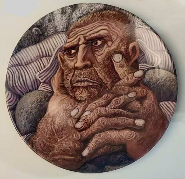 Gino Covili piatto in ceramica edizione limitata