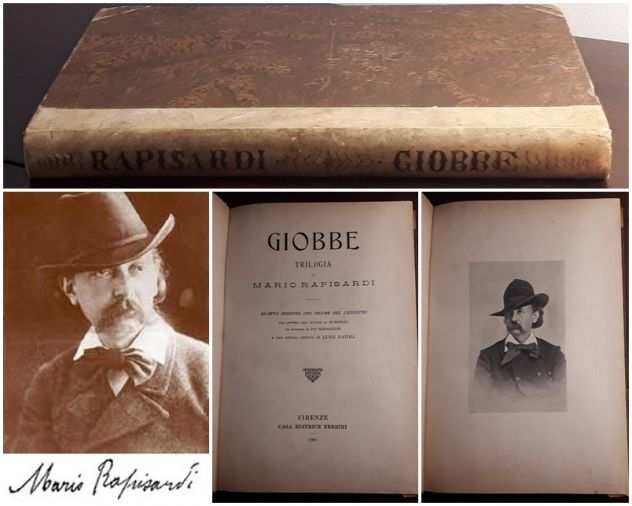 GIOBBE TRILOGIA, MARIO RAPISARDI, FIRENZE CASA EDITRICE NERBINI 1906.