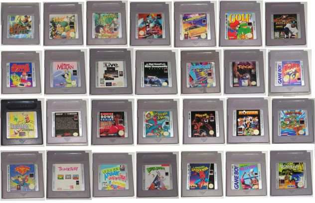 Giochi e accessori nintendo game boy