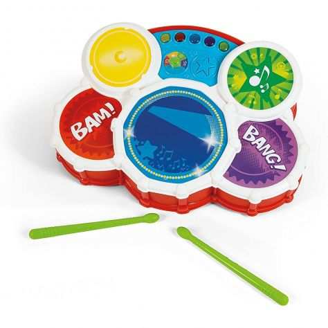 GIOCHI MUSICALI EDUCATIVI BABY CLEMENTONI TAVOLINO  BATTERIA  CANESTRO (ROMA)