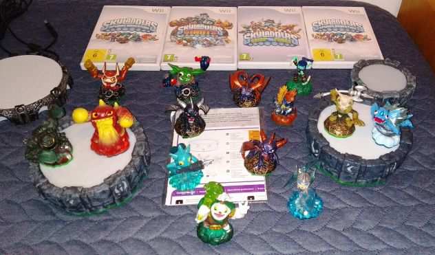 Giochi Nintendo WII SKYLANDERS 4 giochi  Portali