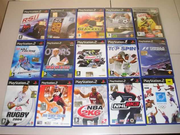 Giochi originali e accessori PS2