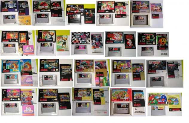 Giochi originali SUPERNINTENDO