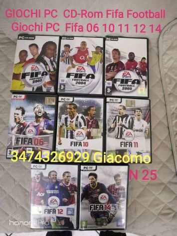 GIOCHI PC FIFA Calcio e PS2