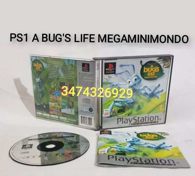 Giochi PS1 A BUGS LIFE MEGAMINIMONDO