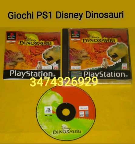 Giochi PS1 Disney Dinosauri ITA 1 STAMPA