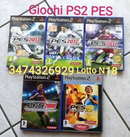 GIOCHI PS2 CALCIO PES