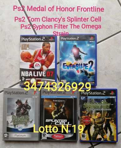 GIOCHI PS2 NBA Live 07