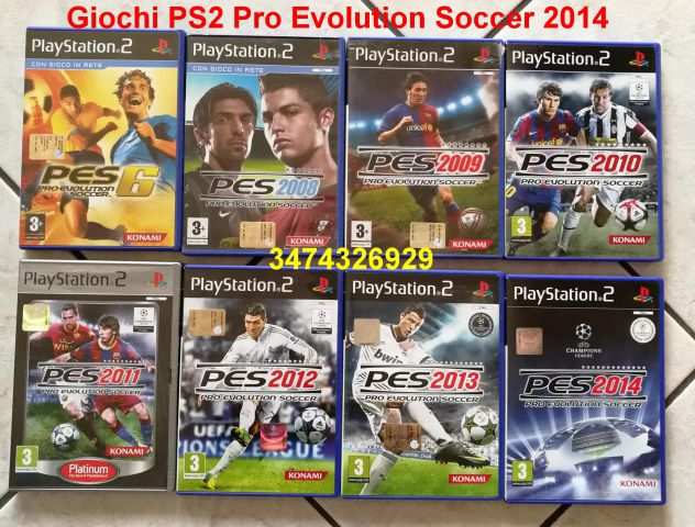 Giochi PS2 Pro Evolution Soccer PES