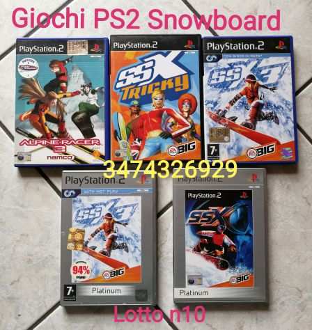 Giochi PS2 SSX Snowboard