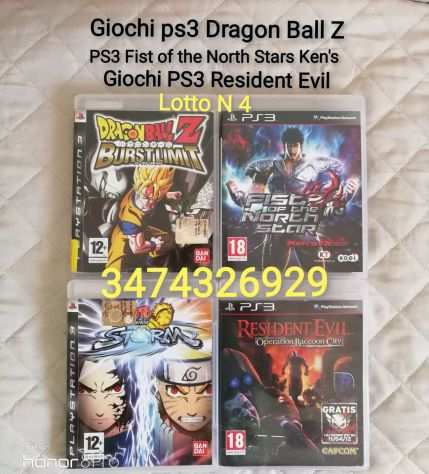 GIOCHI PS3 DRAGON BALL Z