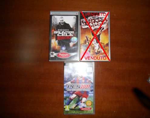 Giochi psp vendo quotscambioquot con giochi wii