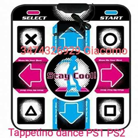Giochi Tappetino Dance per PS1 e PS2 e WII