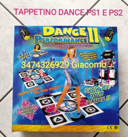 Giochi Tappetino Dance per PS1 e PS2 e WII