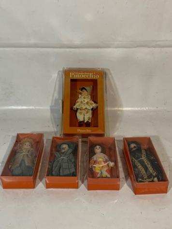 Gioco (5) - Bellissima collezione di personaggi di Pinocchio anni 80 - Porcellana