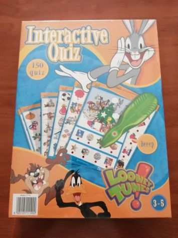 Gioco da Tavolo Interactive Quiz - Looney Tunes - Clementoni - NUOVO