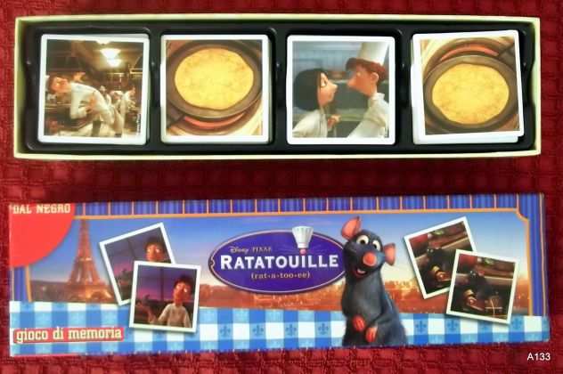 GIOCO DI MEMORIA RATATOUILLE DAL NEGRO.