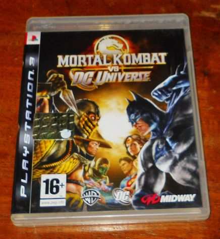 gioco mortal kombat vs dc universe per ps3 console
