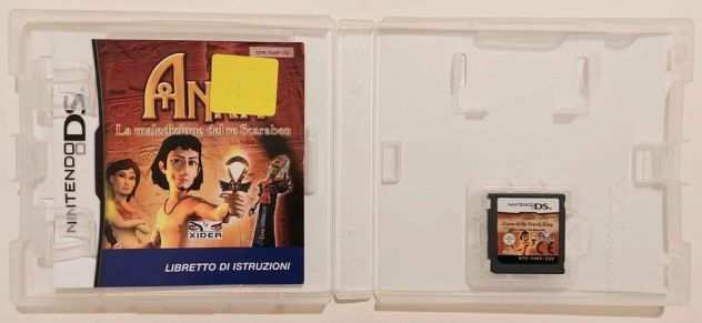 Gioco Nintendo DS ANKH. La maledizione del re Scarabeo Ed. Deep Silver, 2008