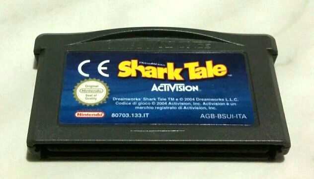 Gioco per Nintendo Game Boy Shark Tale Activision AGB-BSUI-ITA Made in Japan