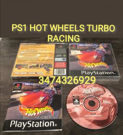 Gioco PS1 HOT WHEELS TURBO RACING PAL