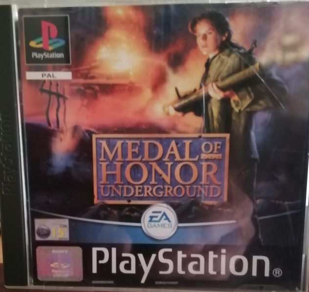 gioco ps1 medal of honor originale