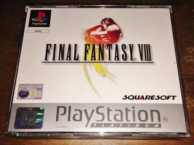 gioco ps1 psx playstation final fantasy VIII 8 COMPLETO squaresoft rpg gdr