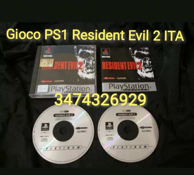 Gioco PS1 Resident Evil 2 ITA