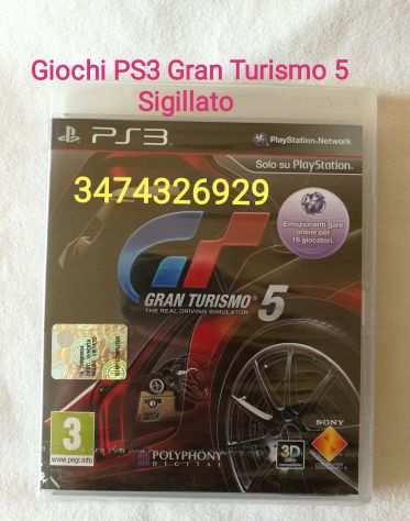 GIOCO PS3 GRAN TURISMO 5 SIGILLATO