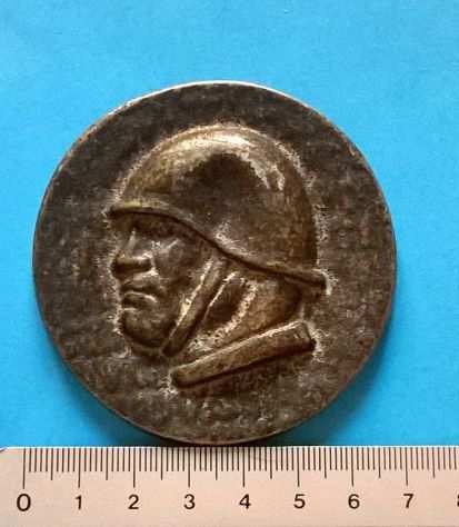 Gio.medaglie Medaglione Mussolini