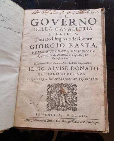 Giorgio Basta - Il Governo della cavalleria leggiera-Giorgio Basta - 1612