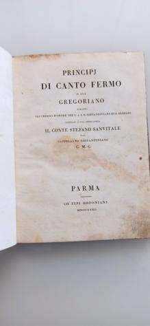 Giovanni Mattei - Principi di canto fermo o sia Gregoriano - 1832
