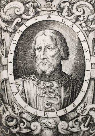 Giovio  Domenichi - Dodici Visconti Visconti che signoreggiarono Milano - 1645