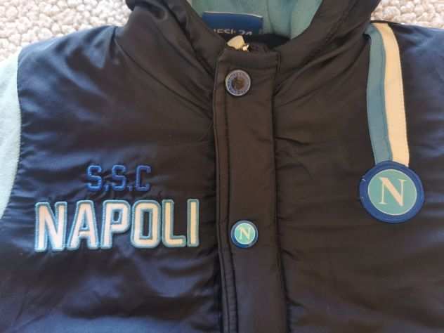 Giubbotto con cappuccio per bambino SSC Napoli Calcio