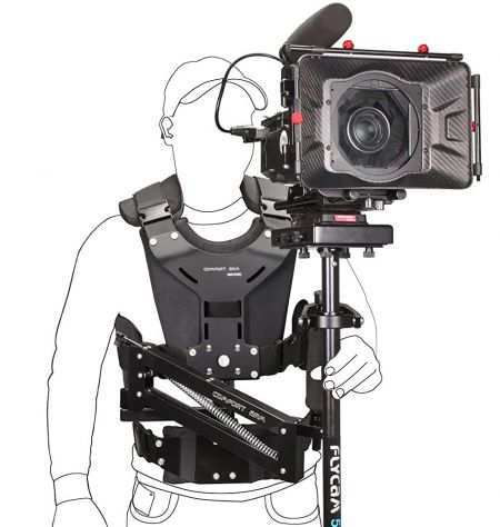 GIUBBOTTO STEADYCAM STABILIZZATORE RIPRESE VIDEO