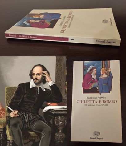 Giulietta e Romeo da William Shakespeare, Einaudi prima edizione febbraio 1992.