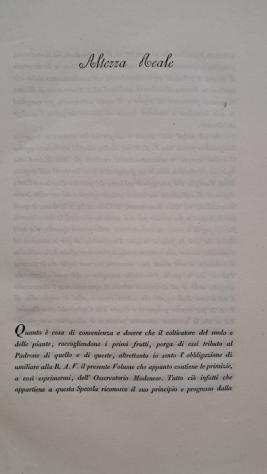 Giuseppe Bianchi (Modena, 13 ottobre 1791 ndash 25 dicembre 1866) - Atti del R. Osservatorio astronomico di Modena raccolti e ordinati  da Giuseppe Bian