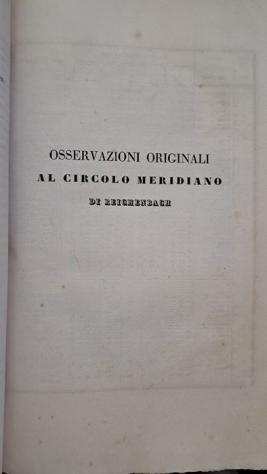 Giuseppe Bianchi (Modena, 13 ottobre 1791 ndash 25 dicembre 1866) - Atti del R. Osservatorio astronomico di Modena raccolti e ordinati  da Giuseppe Bian