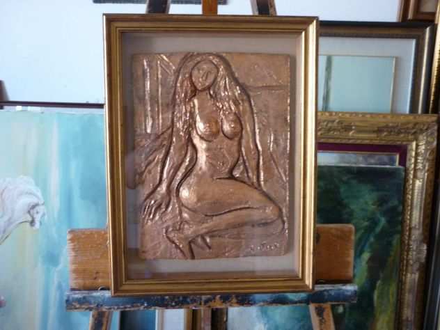 Giuseppe Viola nudo bassorilievo cm.22 x 30