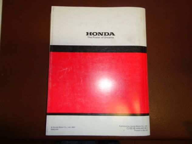 GL1800A Gold Wing manuale officina x manutenzione moto Honda