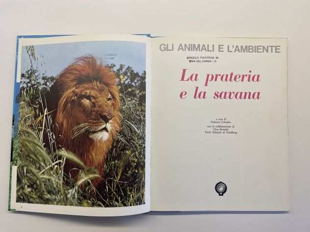 Gli animali e lambiente, La prateria e la savana, F. Colombo, 1974