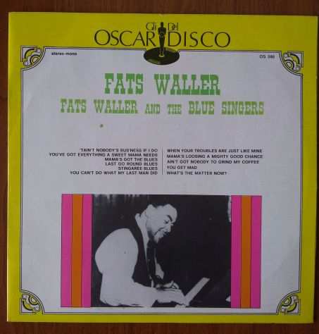 Gli Oscar Del Disco FATS WALLER