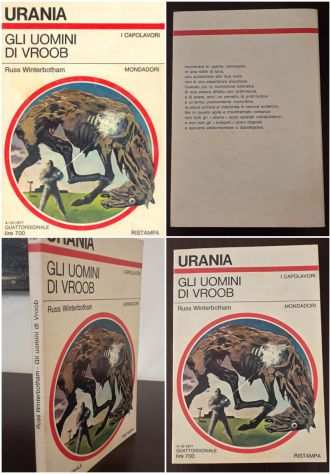 GLI UOMINI DI VROOB, RUSS WINTERBOTHAM, URANIA N. 737, Mondadori 1977.