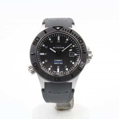 Glycine COMBAT SUB AQUARIUS Ref. 3946 Black Ghiera Ceramica Automatico