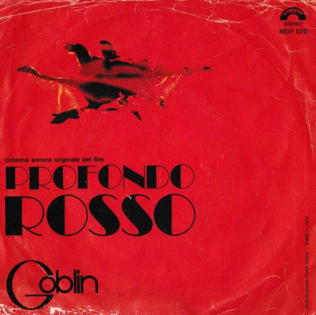 GOBLIN - Profondo Rosso OST - 7  45 giri 1975 CINEVOX