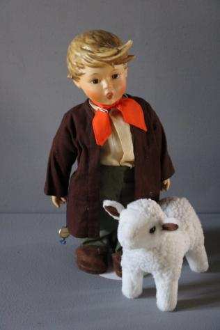 Goebel Porseleinen Hummelpop The Lost Sheep 1983 - Bambola - 1980-1990 - Germania