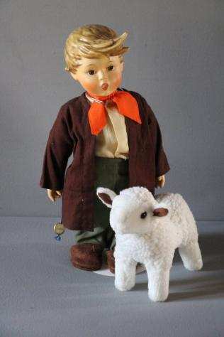 Goebel Porseleinen Hummelpop The Lost Sheep 1983 - Bambola - 1980-1990 - Germania