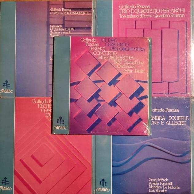 Goffredo Petrassi - 5 SEALED LP ALBUM - Album LP (piugrave oggetti) - Prima stampa - 1977