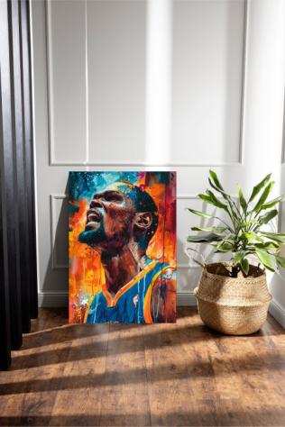 Golden State - NBA - Kevin Durant  Golden State Warriors Graffiti Edition Limited Edition 25 wCOA - 2023 Artwork